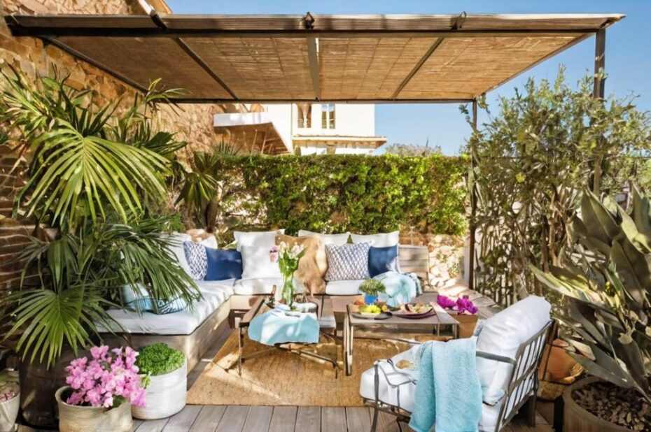 ¿Cómo decorar una terraza con plantas y flores?