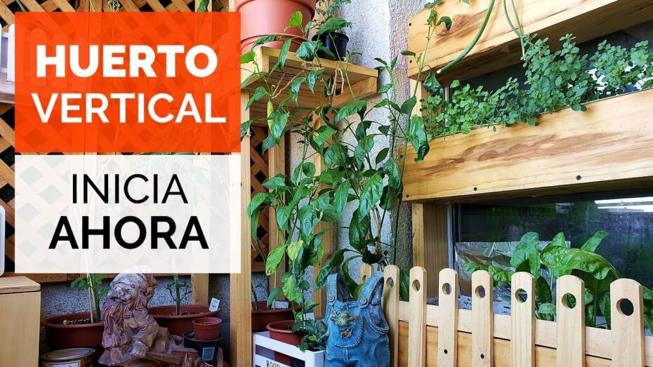 Huerto vertical: Cómo hacerlo paso a paso para cultivar plantas de manera eficiente