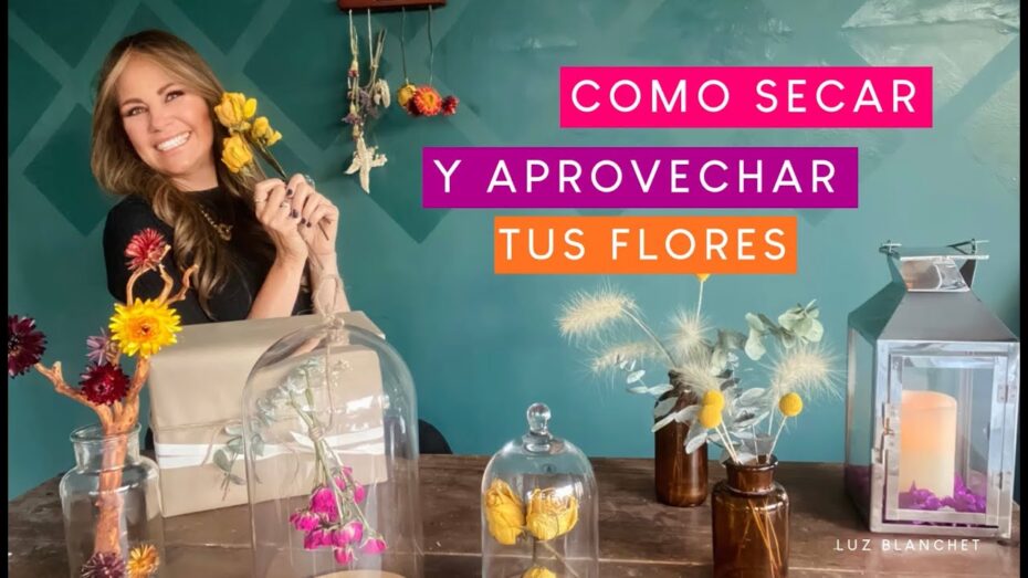 Secado de flores naturales: Cómo hacerlo correctamente