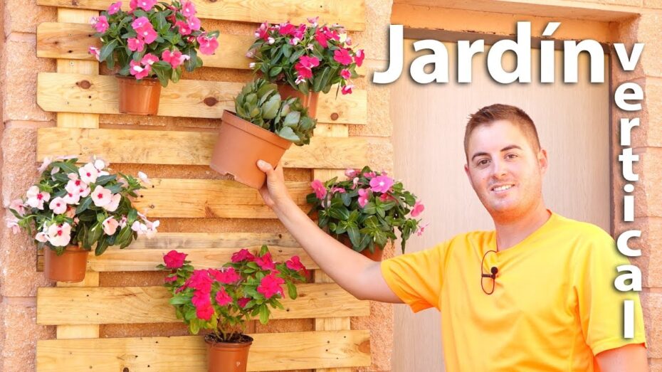 Jardín vertical con palet: Cómo hacerlo paso a paso