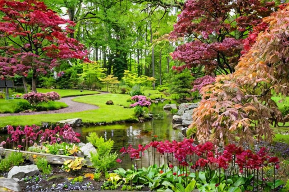 Historia de los jardines japoneses