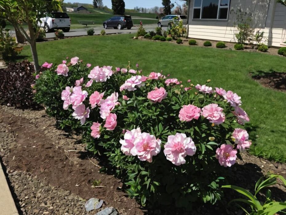 Peonia Itoh Bartzella o Paeonia cora louise